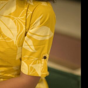 New designer Co-ord set in an Aline pattern paired with Ankle length pant
